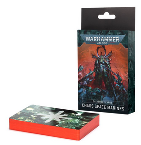 Warhammer 40K: Chaos Space Marines Data Cards