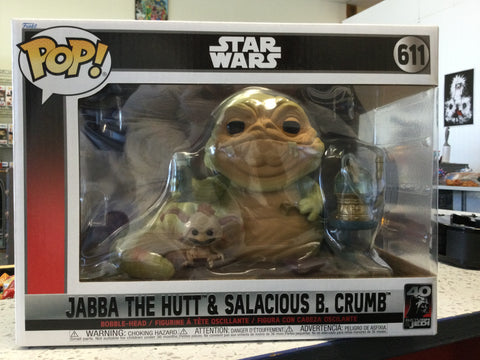 Funko POP! Jabba The Hutt & Salacious B. Crumb