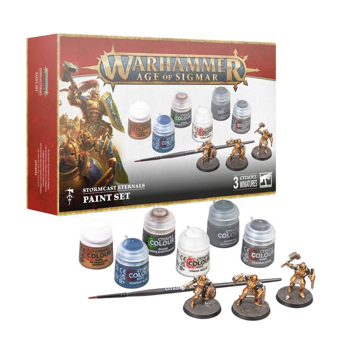 WarHammer AoS: Stormcast Eternals: Paint Set