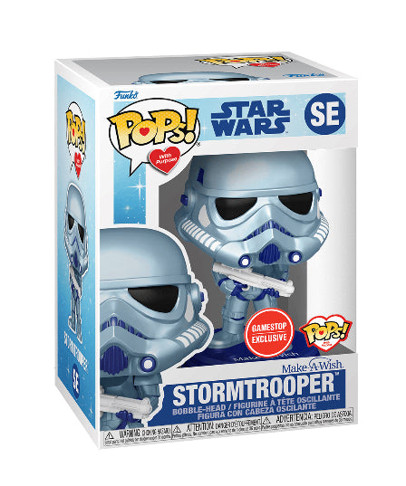 Funko POP! Stormtrooper *GameStop Exc* *POPs With Purpose* *Make-A-Wish*