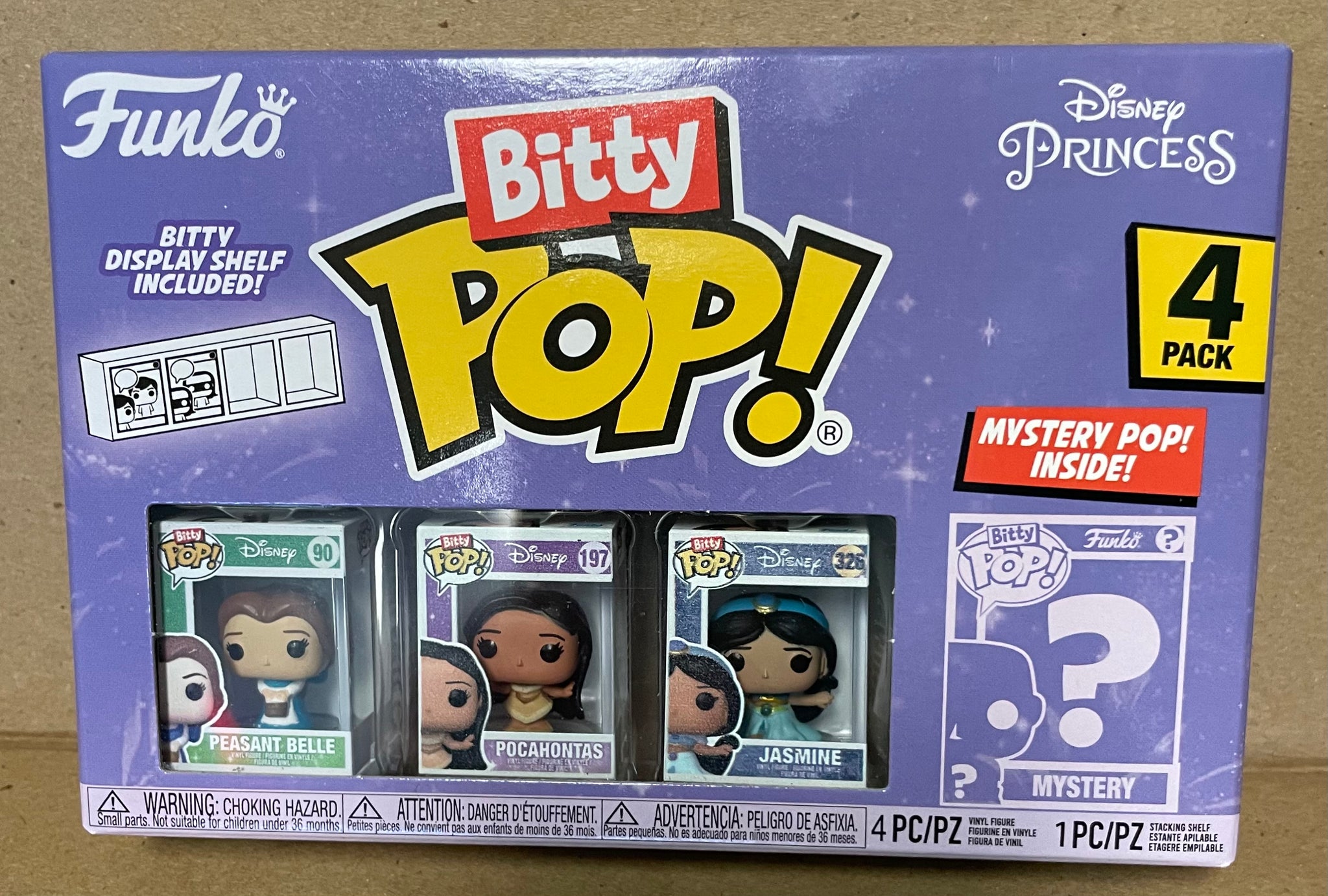 Funko Bitty POP! Disney Princess 4 pk