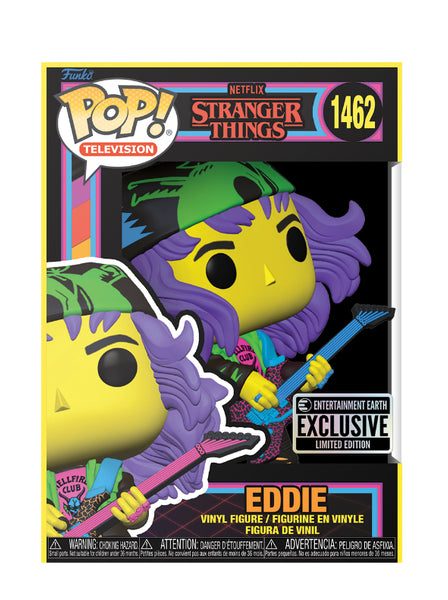 Funko POP! Eddie *Entertainment Earth Exclusive* *Blacklight*