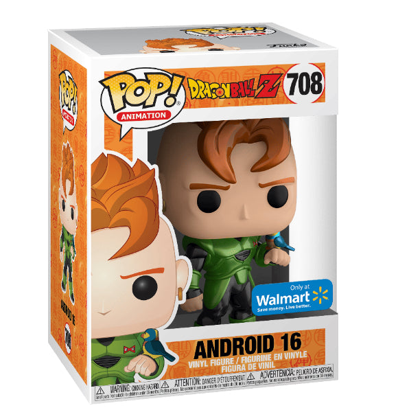 Funko POP! Android 16 (Metallic) *Walmart Exclusive*