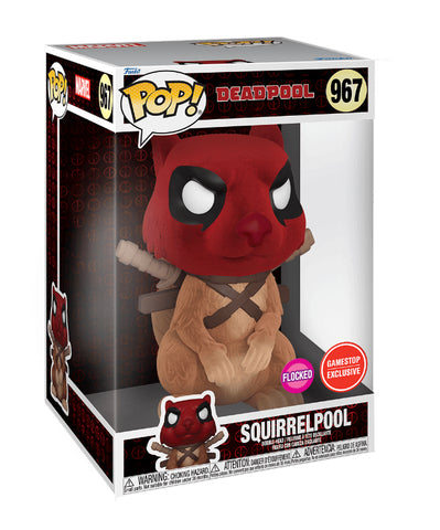 Funko POP! Squirrelpool *Flocked* *Gamestop Exclusive*