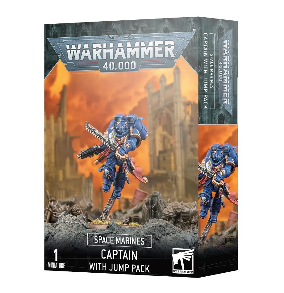 WarHammer 40K: Captain with Jump Pack