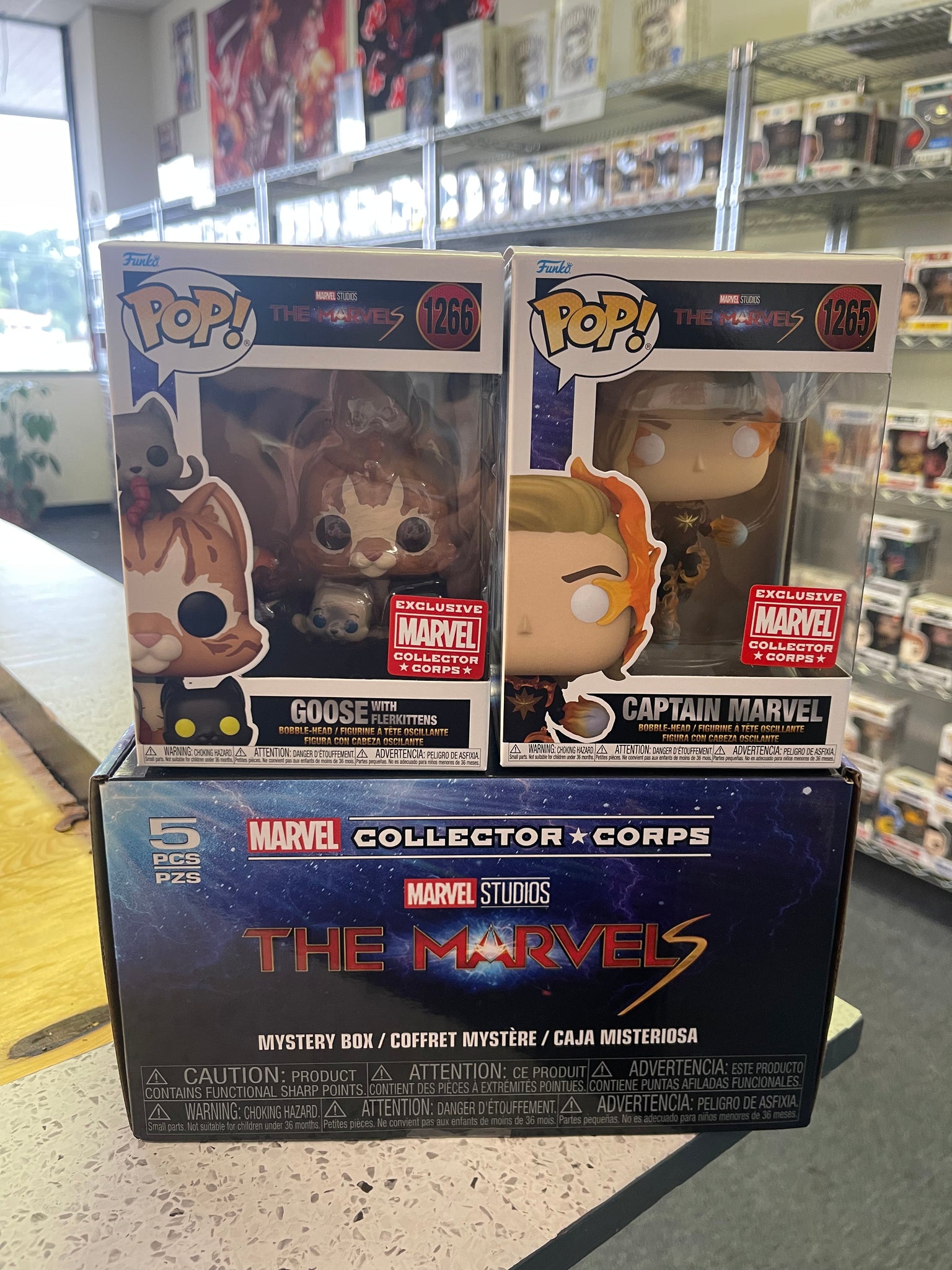 Funko POP! Marvel Collector Corps Box: The Marvels