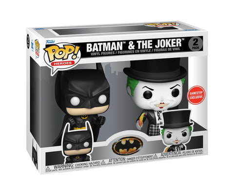 Funko POP! Batman & The Joker *Gamestop Exclusive*
