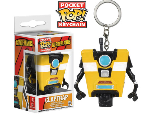 Funko POP! Keychain: Claptrap