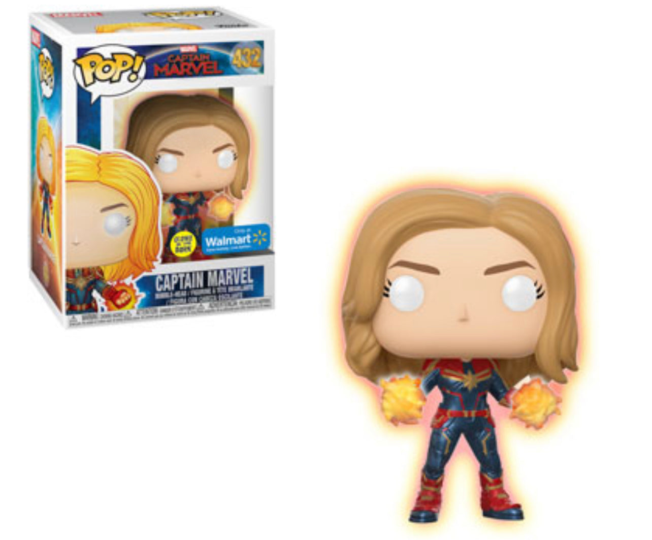 Funko POP! Captain Marvel *Walmart Exclusive*