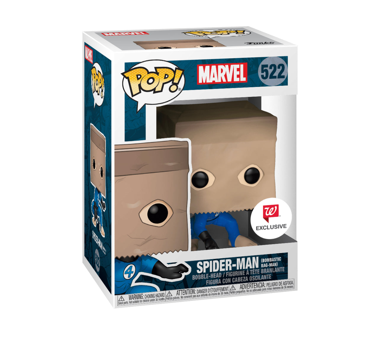 Funko POP! Spider-Man Bombastic Bagman *Walgreens Exclusive*