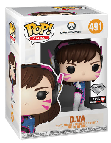 Funko POP! D.Va *Diamond Edition* *GameStop Exclusive*