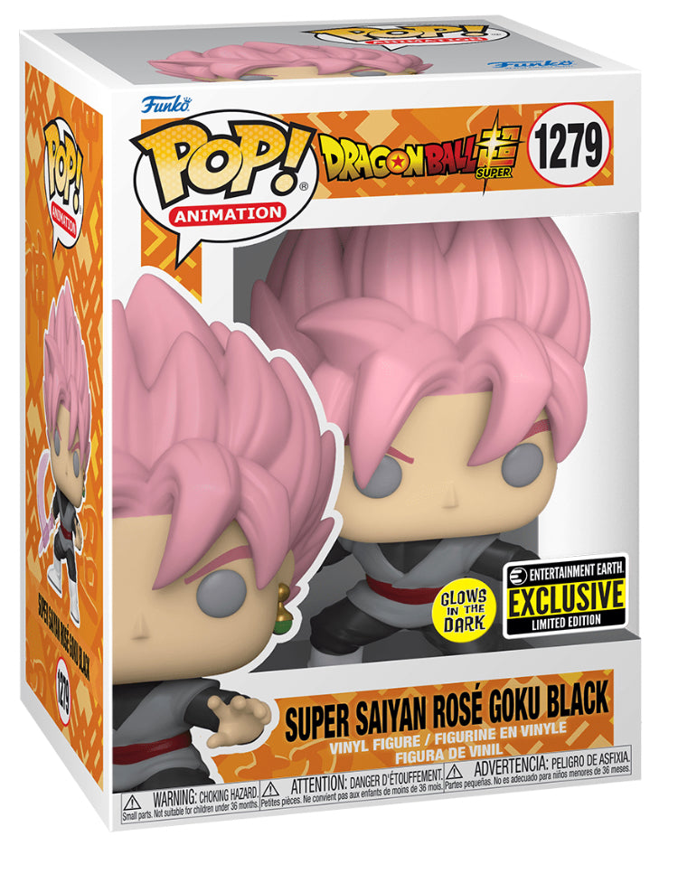Funko POP! Super Saiyan Rosé Goku Black *EE Exclusive* *GITD*