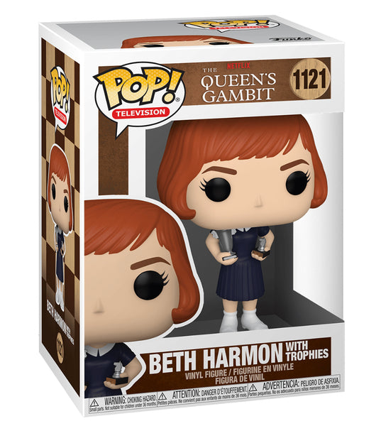 Funko POP! Beth Harmon (With Trophies)