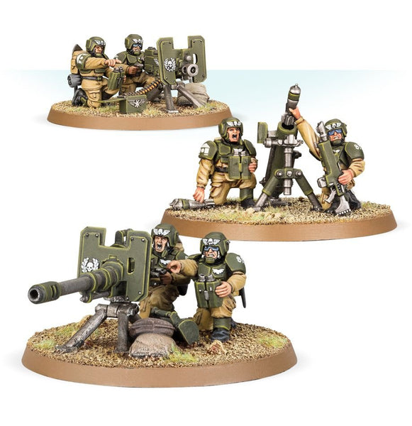 WarHammer 40K: Astra Militarum: Acadian Heavy Weapons Squad