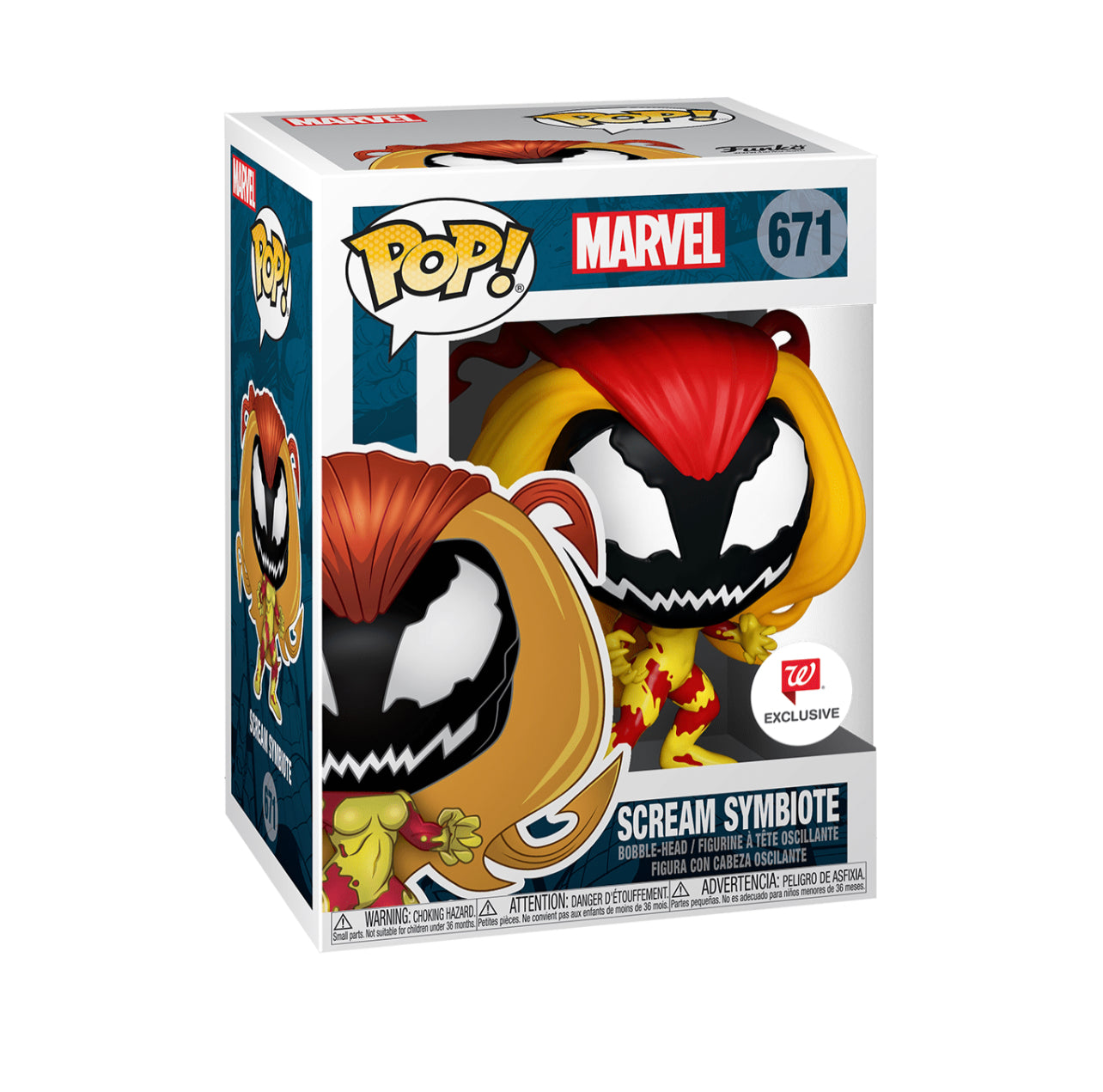 Funko POP! Scream Symbiote *Walgreens Exclusive* Damaged