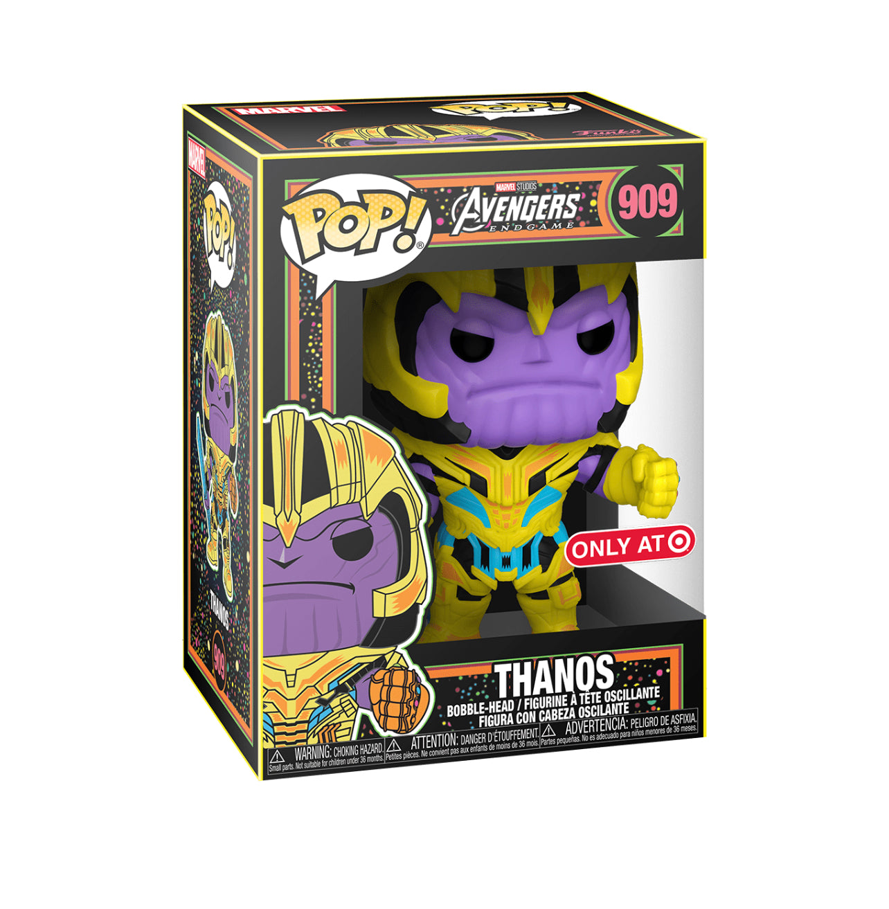 Funko POP! Thanos Blacklight *Target Exclusive*