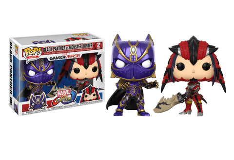 Funko POP! Black Panther vs. Monster Hunter