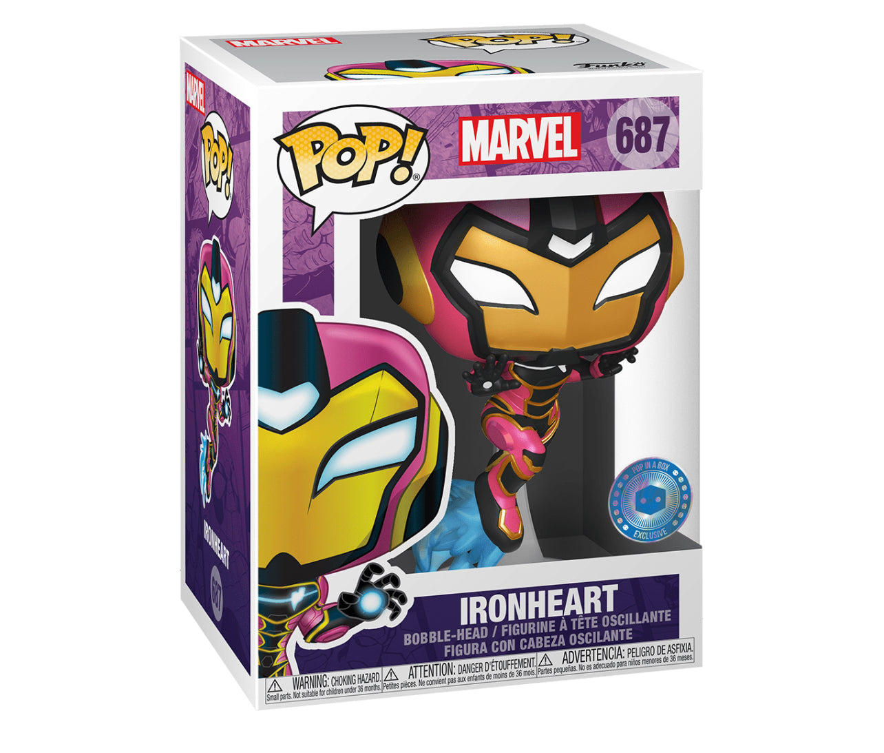 Funko POP! IronHeart *PIAB Exclusive*