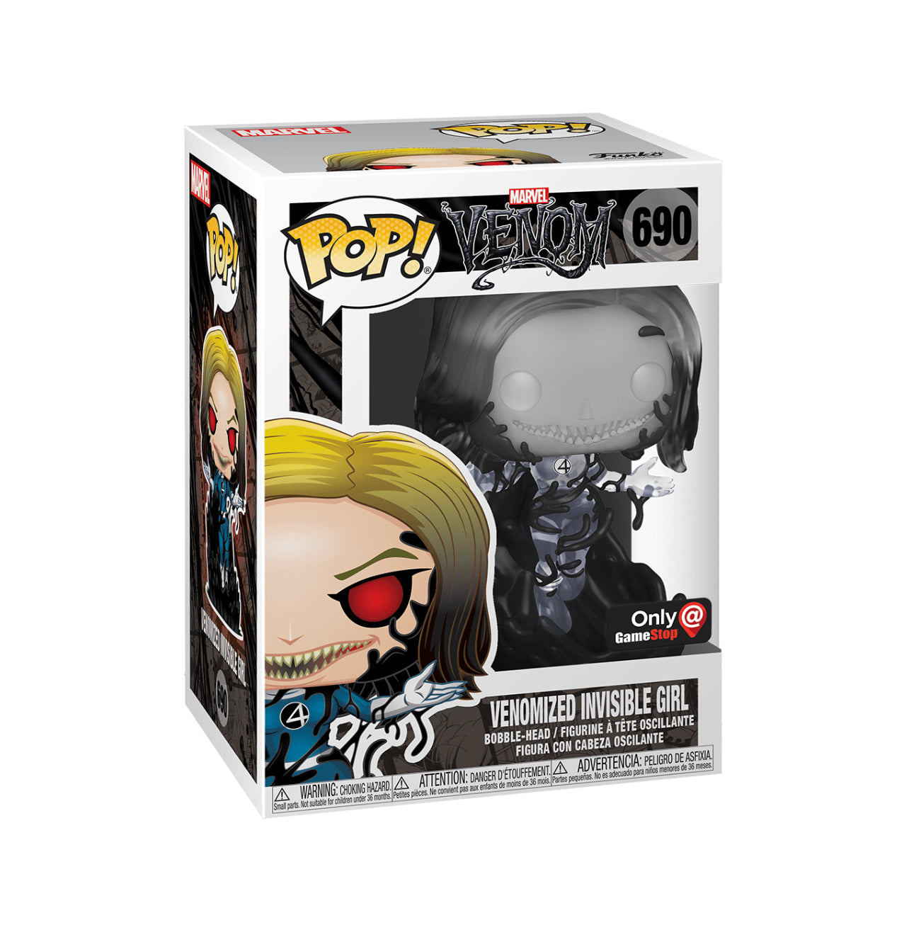 Funko POP! Venomized Invisible Girl