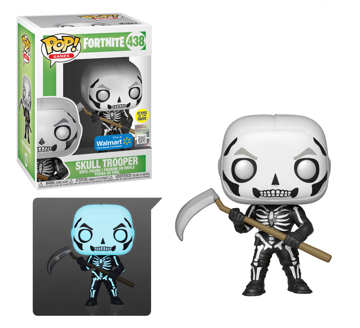 Funko POP! Skull Trooper *Walmart Exclusive* *GITD*