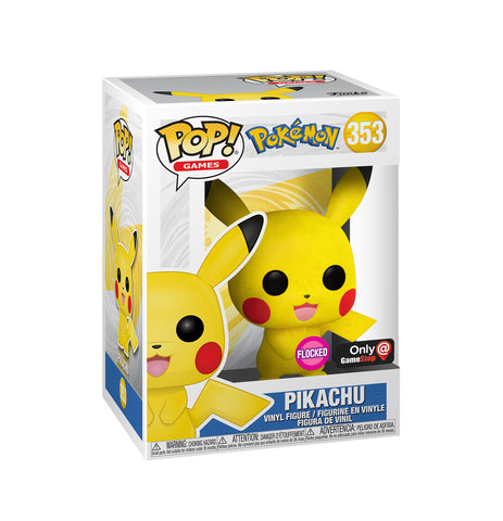 Funko POP! Pikachu *Flocked* *Gamestop Exclusive*