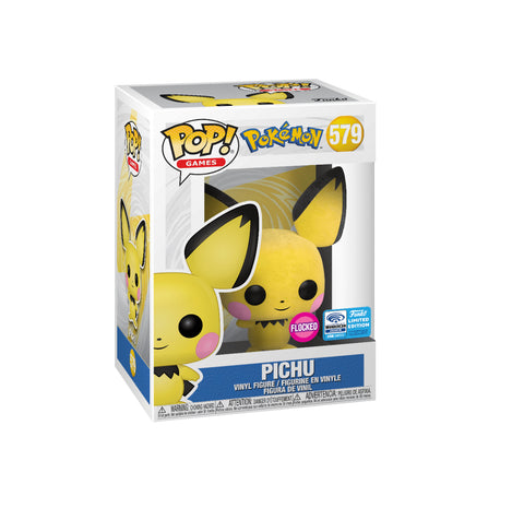 Funko POP! Pichu *Flocked* 2020 Wondrous Convention