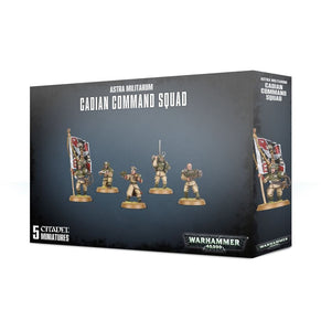 WarHammer 40K: Astra Militarum: Cadian Command Squad