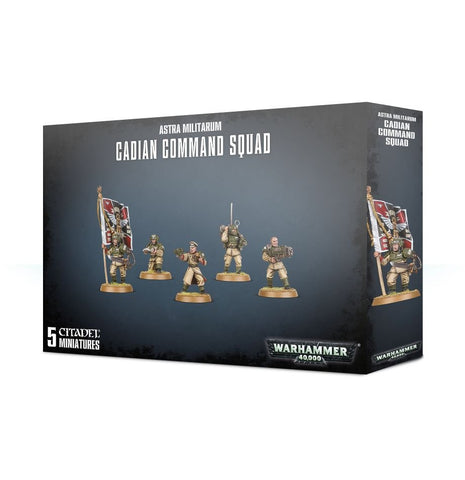 WarHammer 40K: Astra Militarum: Cadian Command Squad