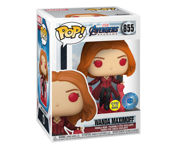 Funko POP! Wanda Maximoff *GITD* *Pop in a Box Exclusive*