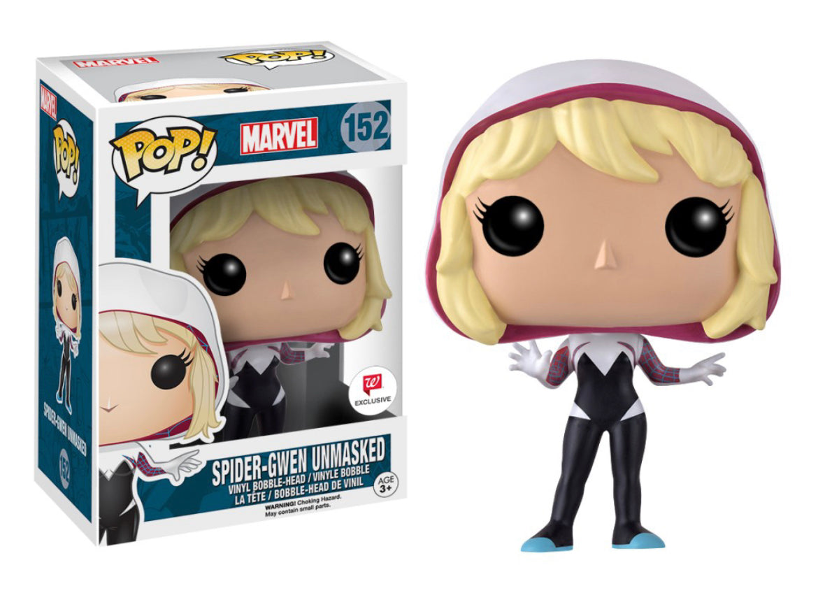 Funko POP! Spider-Gwen Unmasked *Walgreen’s Exclusive*