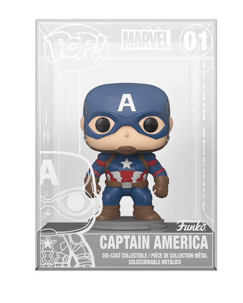 Funko POP! Die-Cast Captain America *Summer 2021 Convention Exclusive*